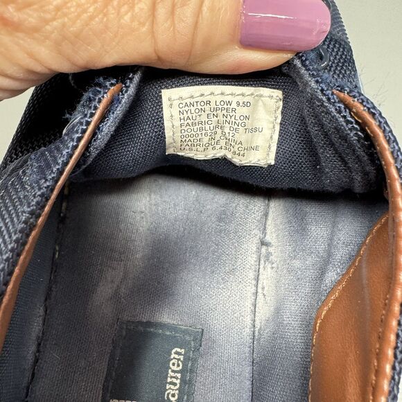 Ralph Lauren Navy Athletic Shoes - Picture 8 of 8